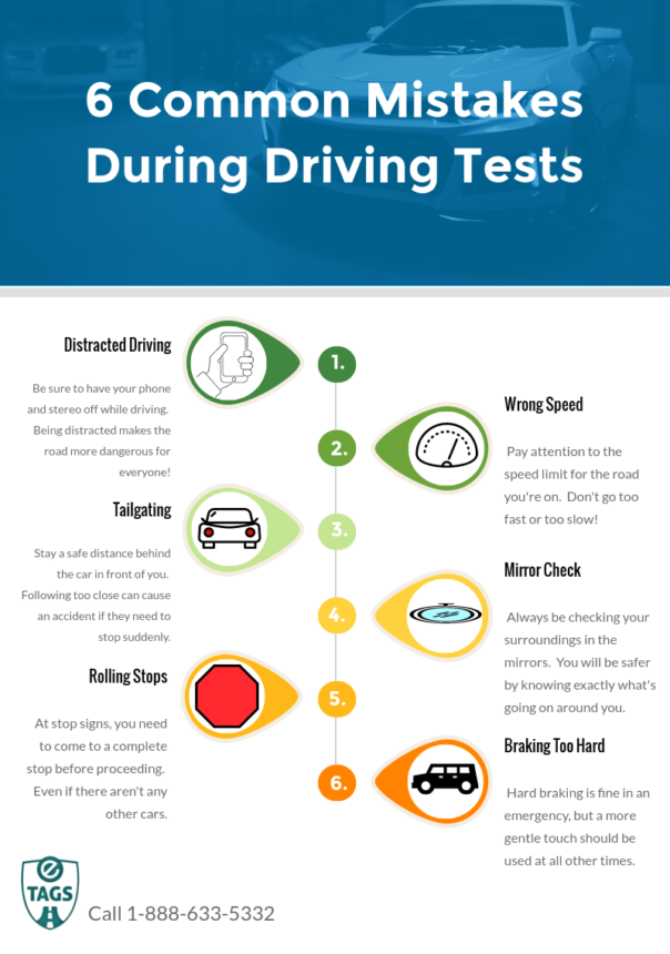 6 Common Mistakes During Driving Tests 