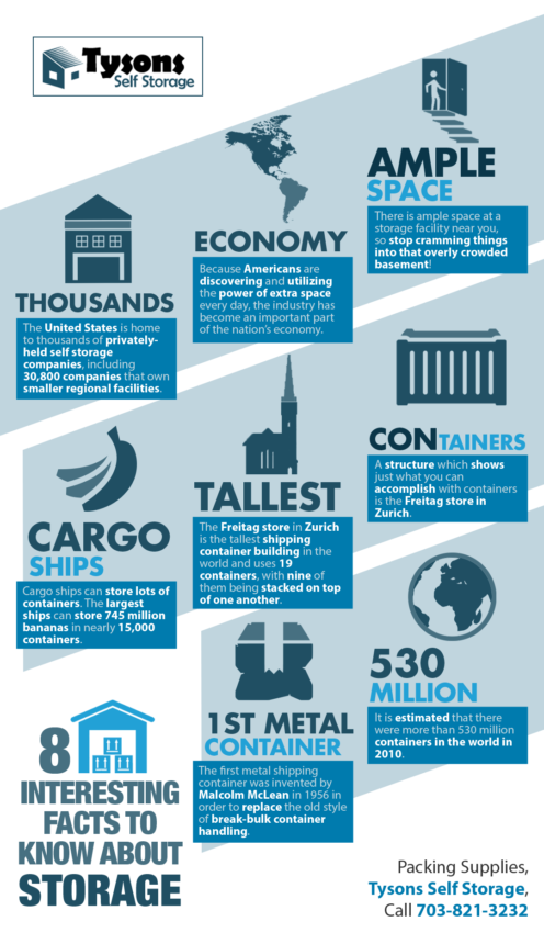 8 Interesting Facts to Know About Storage | Shared Info Graphics